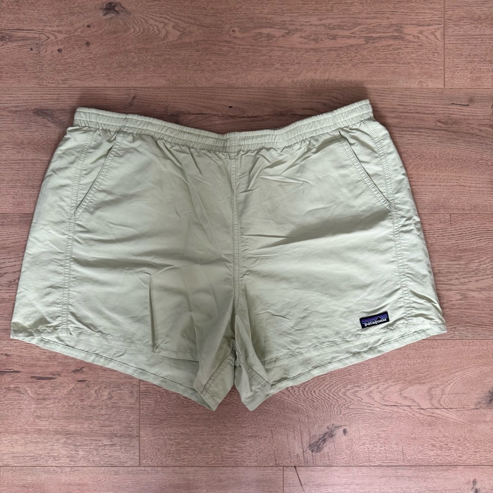 Lemongrass / Light Green Patagonia Baggies